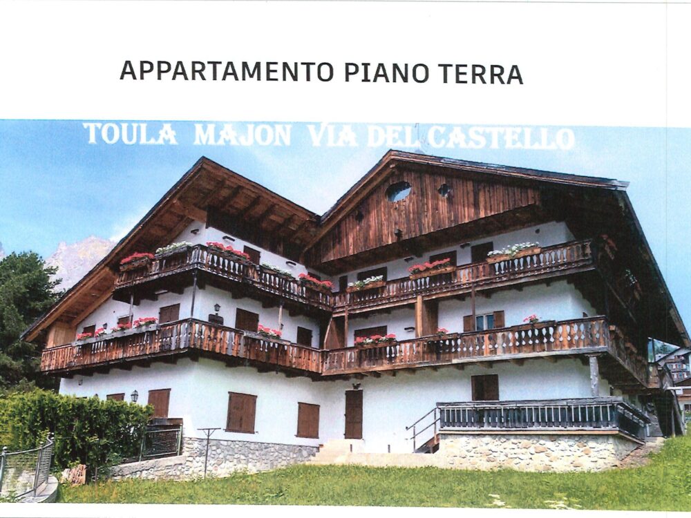 Foto 1 Appartamento Piano Terra – Via del Castello – Cortina