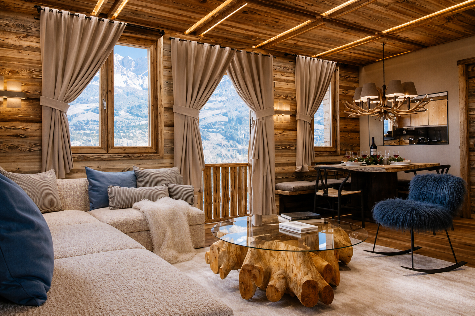 Cortina d'Ampezzo Foto Appartamento su due livelli con 2 camere in Via del…