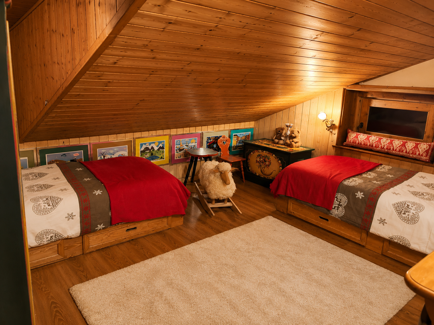 Foto 6 Grande Attico mansardato a Chiave con 4 camere Cortina d’Ampezzo…
